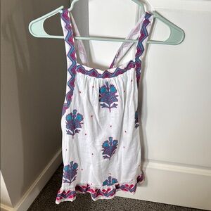 Anthropologie embroidered tank